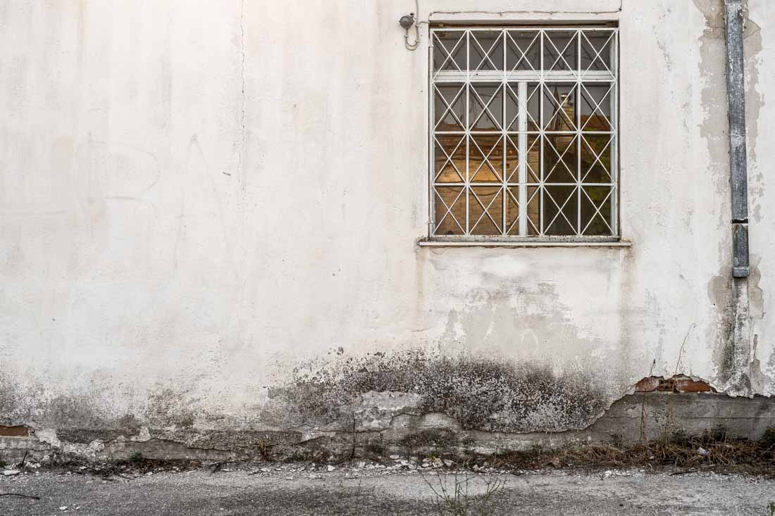 old house window alonia greece